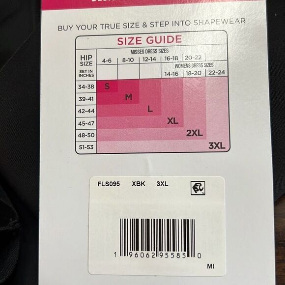 Maidenform Shapewear 3XL Ultra Firm High Waist Sculpting Thigh Slimmer Lycra NWT - Picture 10 of 12